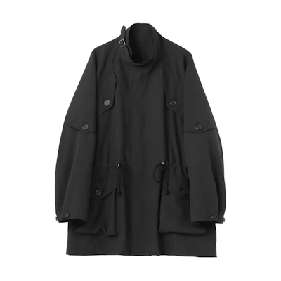 Yohji Yamamoto Ground Y SS22 Multi-Pocket Jacket Unisex Black UQ-Y02-904-1