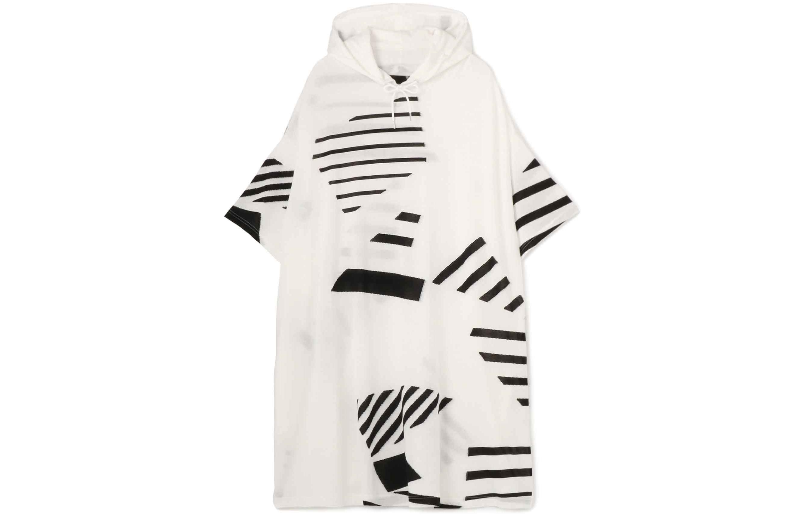 Yohji Yamamoto Ground Y SS22 Oversized Triangle White Hoodie Unisex GG-T13-010-1