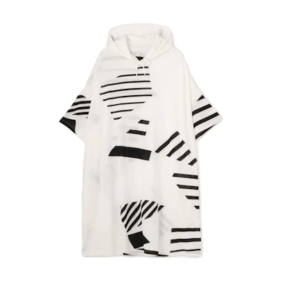 Yohji Yamamoto Ground Y SS22 Oversized Triangle White Hoodie Unisex GG-T13-010-1