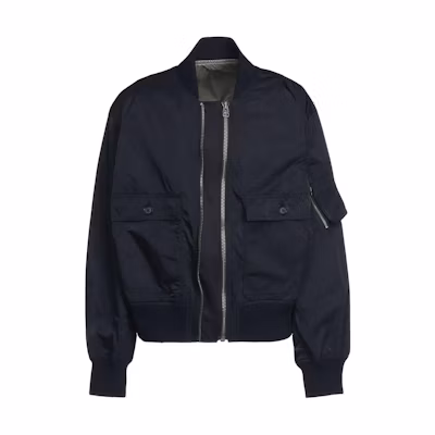 Yohji Yamamoto Ground Y SS24 Asymmetric Collar Jacket Unisex Black GS-J04-900-1