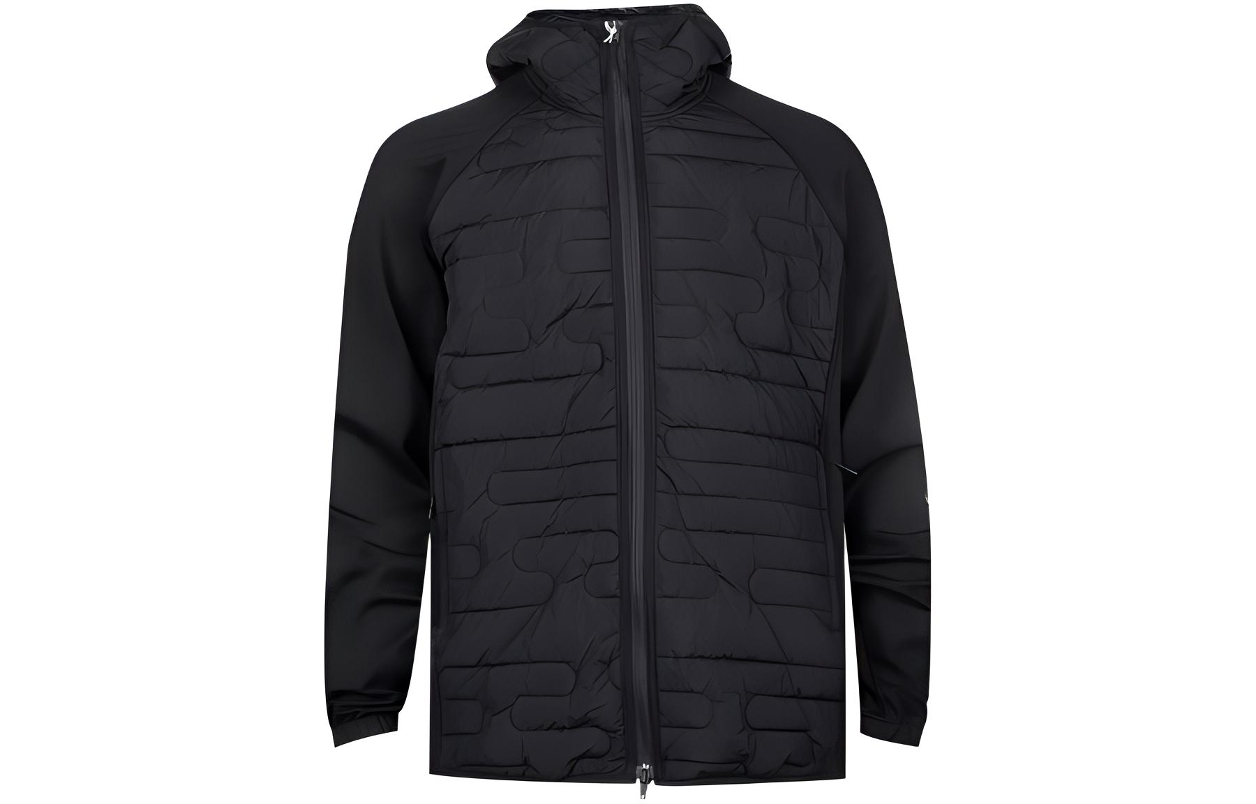 Yohji Yamamoto Patchwork Zip Hoodie Jacket Men Black HM-934-4BC-S