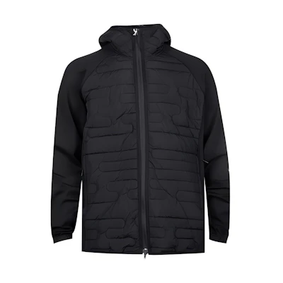 Yohji Yamamoto Patchwork Zip Hoodie Jacket Men Black HM-934-4BC-S