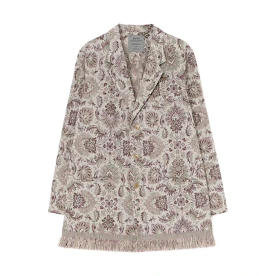 Yohji Yamamoto S'YTE Beige Tassel Blazer Jacket Unisex UU-J12-031-1