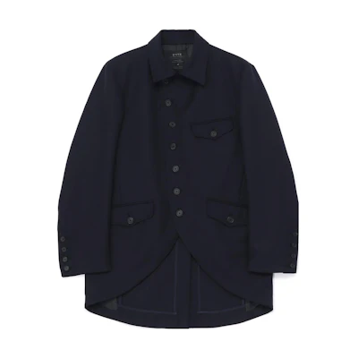 Yohji Yamamoto S'YTE FW23 Double-Breasted Jacket Unisex Black UU-J09-102-2