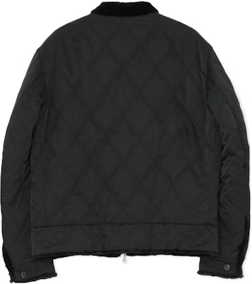 ヨウジヤマモト S''YTE FW23 ユニセックス ブラックキルティングジップアップジャケット. UV-Y02-829-1 Lookbook ヨウジヤマモト S''YTE FW23 ユニセックス ブラックキルティングジップアップジャケット. UV-Y02-829-1