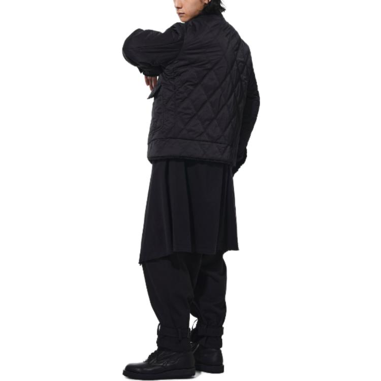 Purchase ヨウジヤマモト S''YTE FW23 ユニセックス ブラックキルティングジップアップジャケット. UV-Y02-829-1