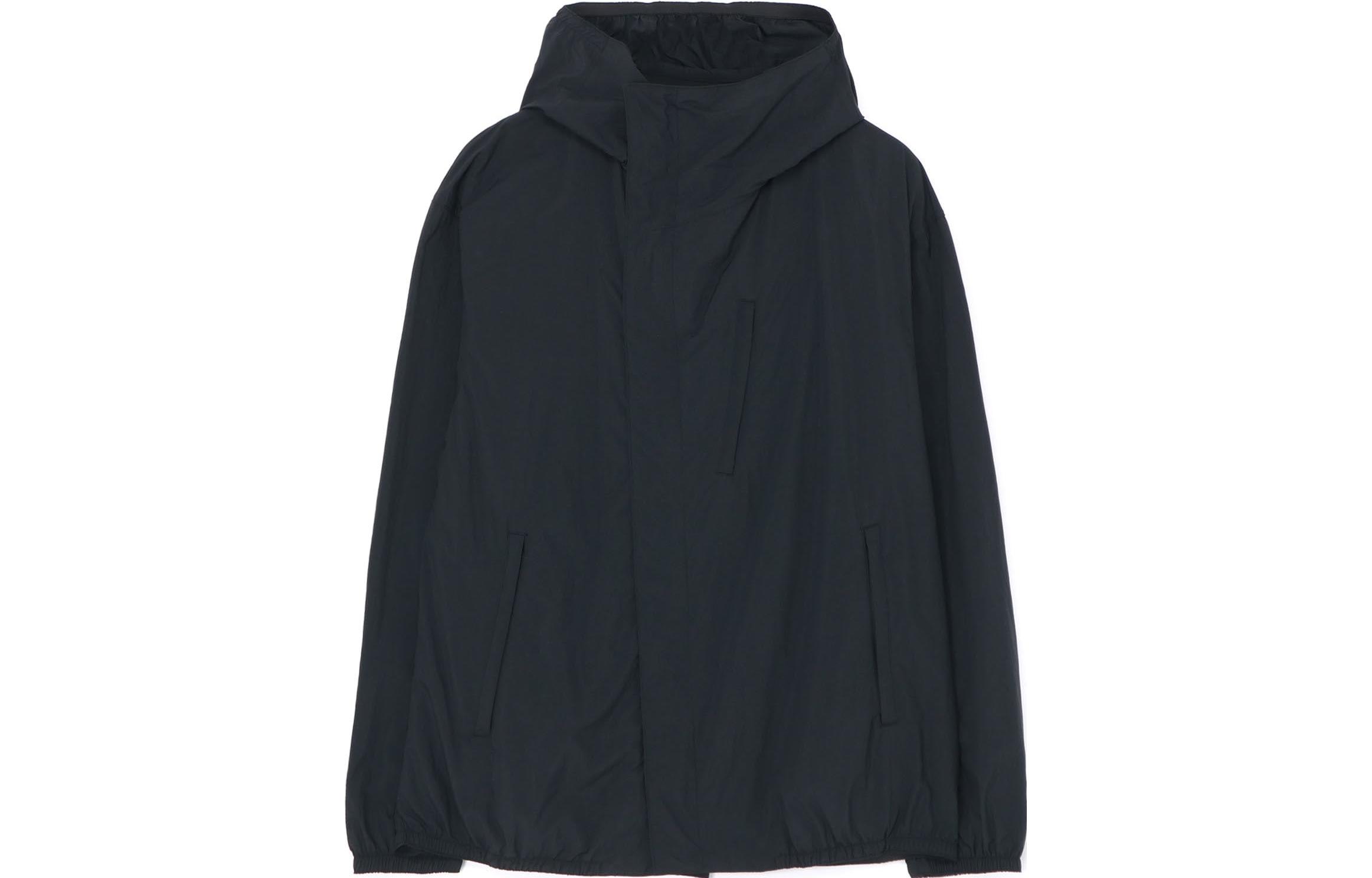 Yohji Yamamoto S'YTE Solid Color Loose Hooded Jacket Unisex - Black UI-Y09-600-2-03