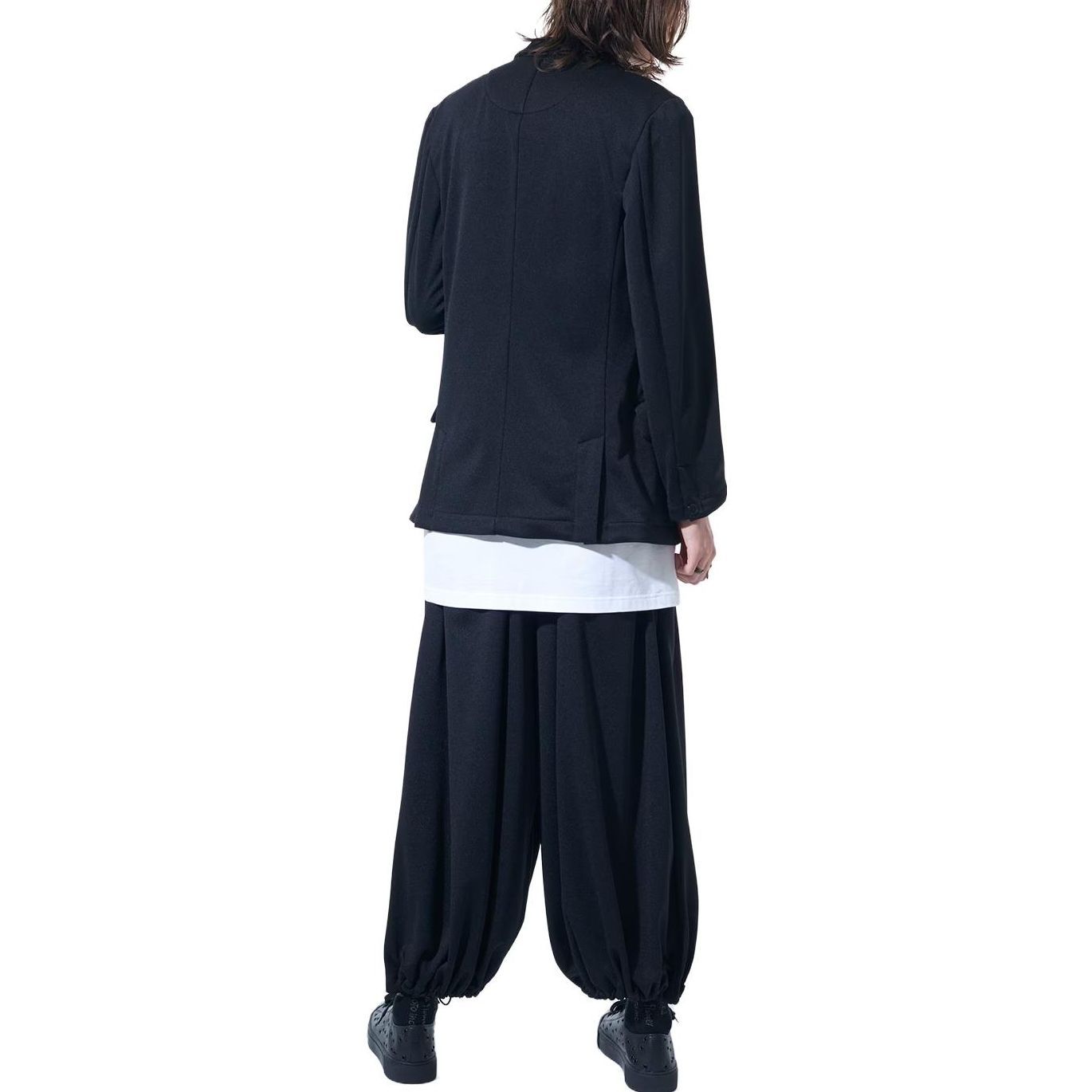 Details for ヨウジヤマモト S''YTE ユニセックス ブラック スリムフィット カジュアルジャケット UI-J25-901-1-03