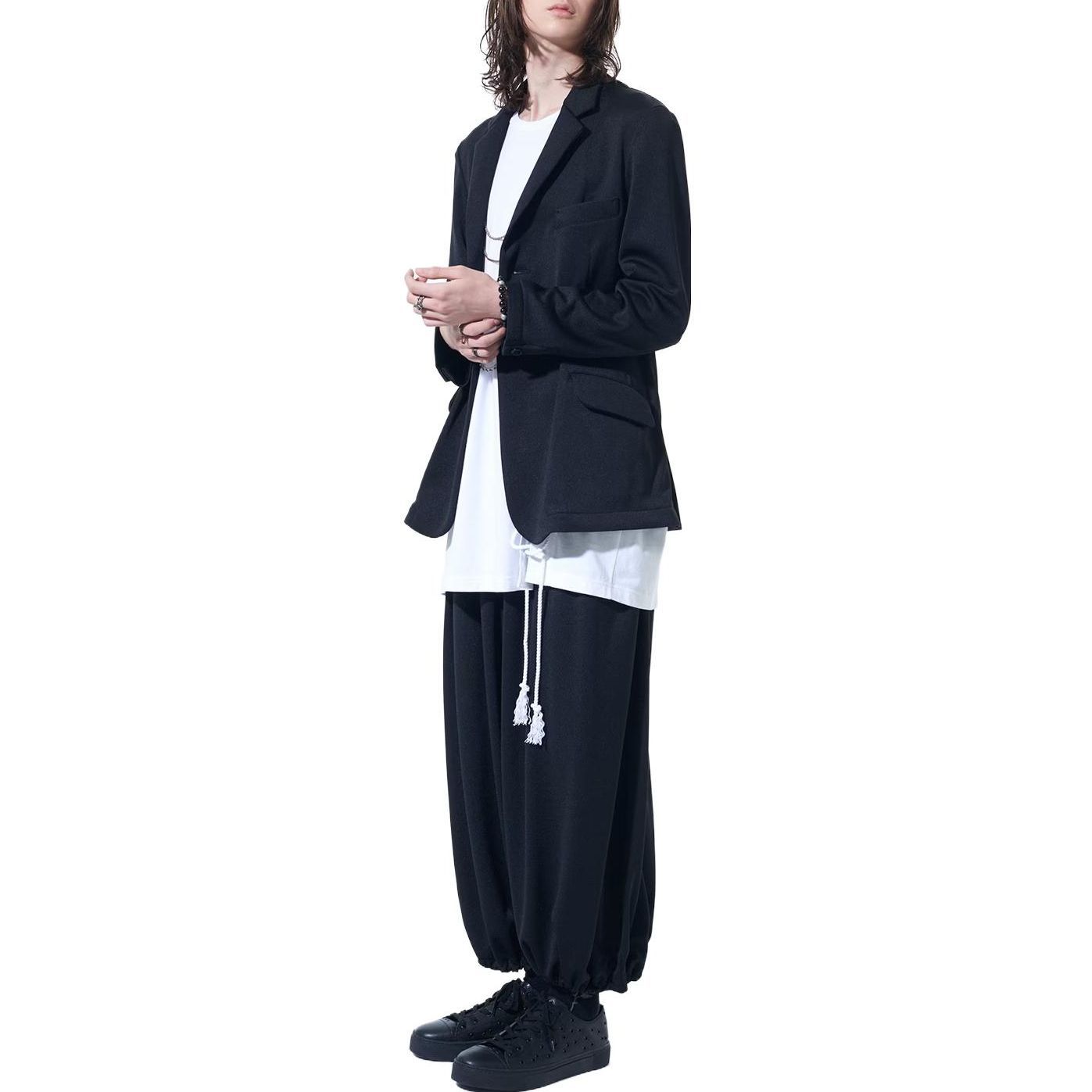 Cheap ヨウジヤマモト S''YTE ユニセックス ブラック スリムフィット カジュアルジャケット UI-J25-901-1-03