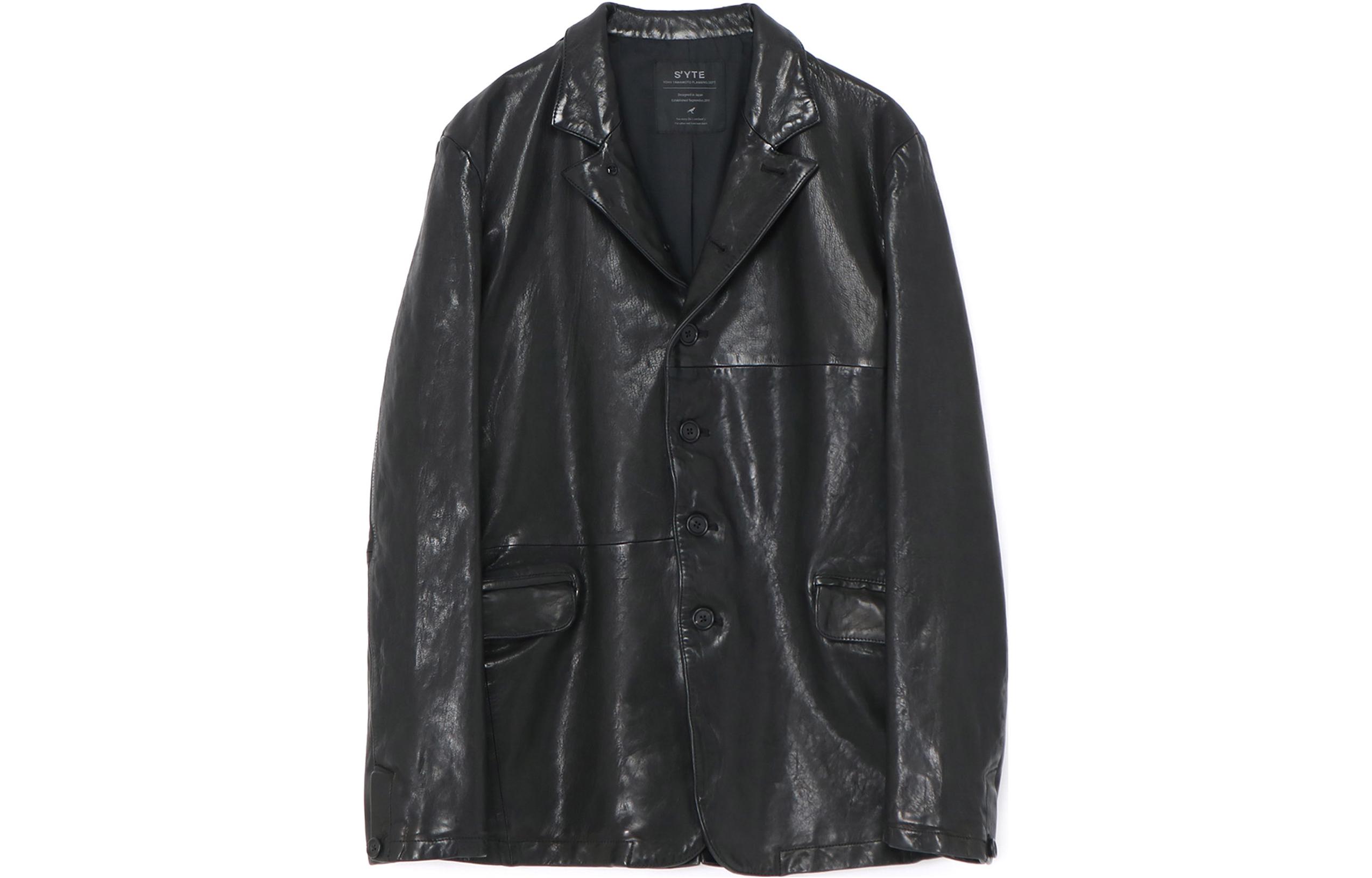 Yohji Yamamoto S'YTE Unisex Black Solid Custom Jacket UV-J52-702-1-03