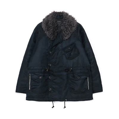Yohji Yamamoto S'YTE Waterproof Double-Breasted Jacket Black Unisex UV-Y09-603-2