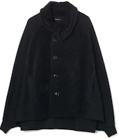 Yohji Yamamoto Slim Fit Single-Breasted Jacket Black YX-T06-161-2-02 Yohji Yamamoto Slim Fit Single-Breasted Jacket Black YX-T06-161-2-02