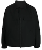 Yohji Yamamoto Solid Color Zip-Up Collar Jacket H63045 Yohji Yamamoto Solid Color Zip-Up Collar Jacket H63045