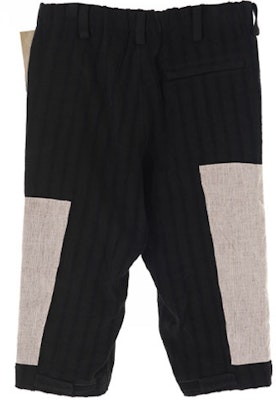 Yohji Yamamoto SS20 Celana Pendek Patchwork Hitam Unisex Katun-Linen. HN-P44-011 Order Yohji Yamamoto SS20 Celana Pendek Patchwork Hitam Unisex Katun-Linen. HN-P44-011