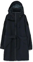 Yohji Yamamoto Unisex Black Hoodie Zip-Up Long Jacket YX-J40-630-2-03 Yohji Yamamoto Unisex Black Hoodie Zip-Up Long Jacket YX-J40-630-2-03