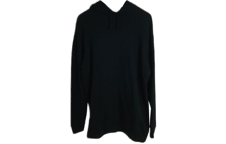 Yohji Yamamoto Unisex Black Solid Color Sweatshirt HD-T33-085