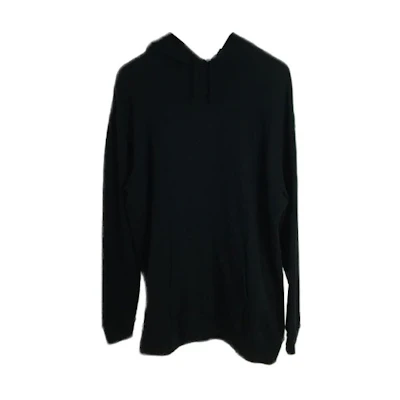 Yohji Yamamoto Unisex Black Solid Color Sweatshirt HD-T33-085