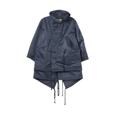 Yohji Yamamoto Unisex Blue Long-Sleeve Zip-Up Mid-Length Jacket FX-C20-600-1