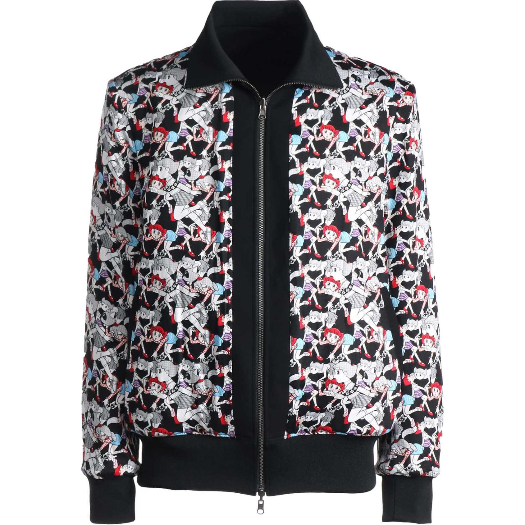 Yohji Yamamoto Esper Mami SS24 Ground Y Anime Reversible Zip Jacket Black Unisex GR-J01-900-1