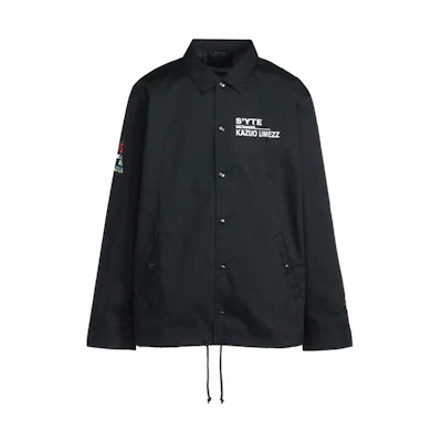 Yohji Yamamoto Kazuo Umezz SS24 S'YTE Print Pocket Coach Jacket Black Unisex UY-Y11-905-1