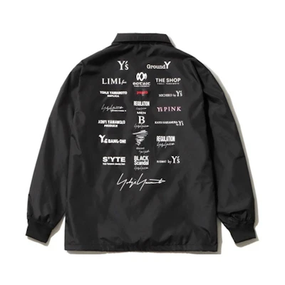 Yohji Yamamoto New Era Coach Jacket Unisex Black GT-Y50-900