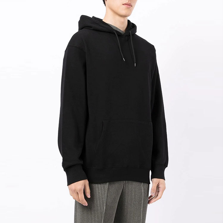 Purchase Yohji Yamamoto x New Era FW21 Slogan Black Pullover Hoodie Unisex HX-T86-985-1