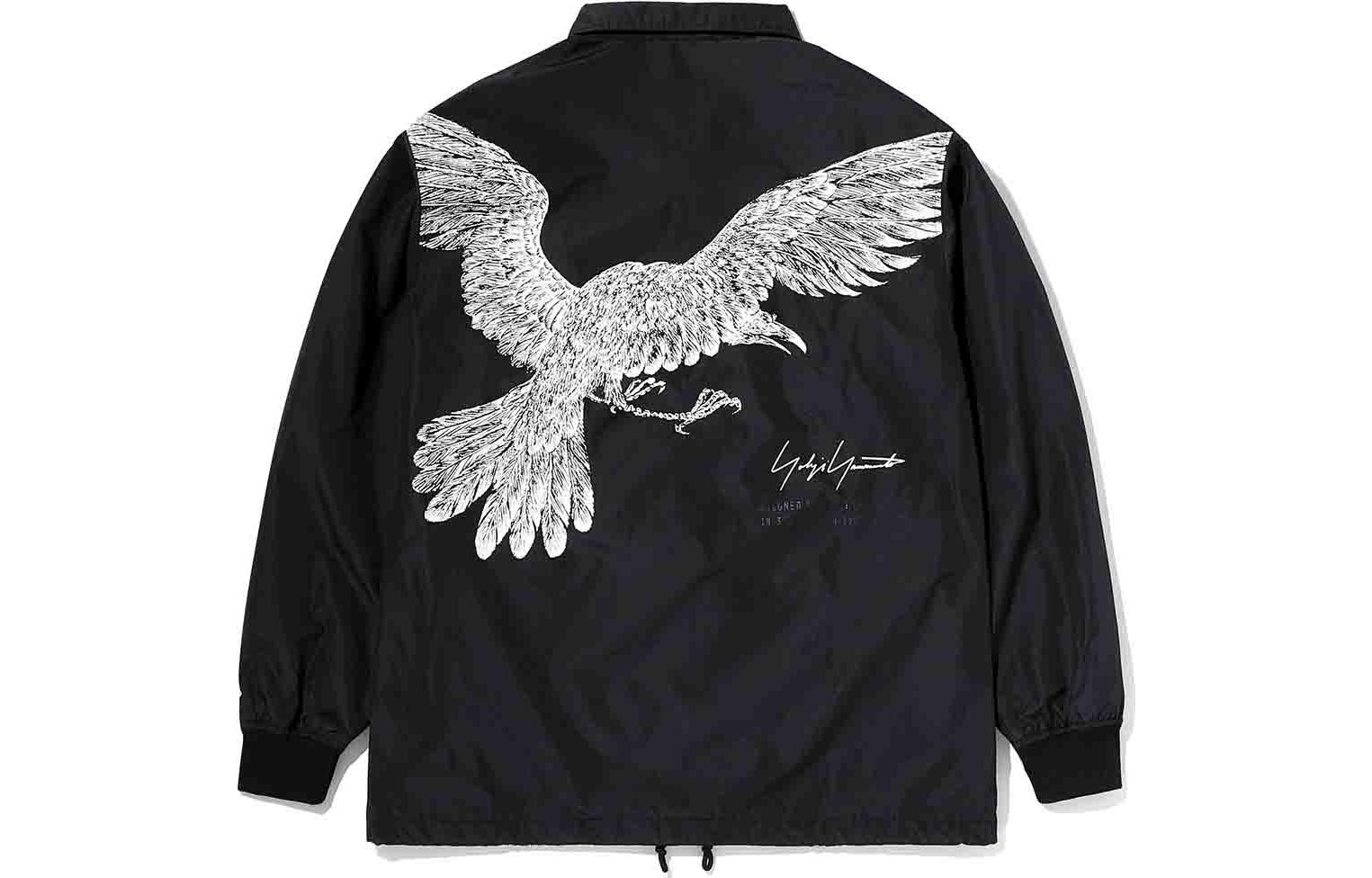 Yohji Yamamoto New Era SS22 Animal Print Jacket Black ( Long Sleeve) HG-Y90-990-1