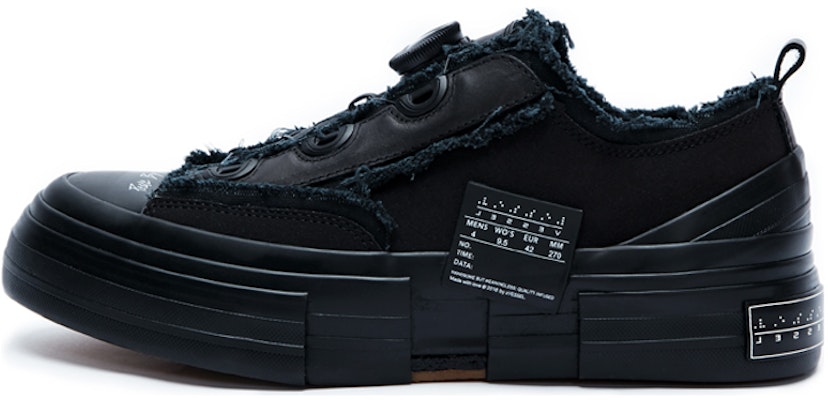 xVESSEL Yohji Yamamoto x Denim Low-Top Sneakers 'Black' HD-E07-860 Buy xVESSEL Yohji Yamamoto x Denim Low-Top Sneakers 'Black' HD-E07-860