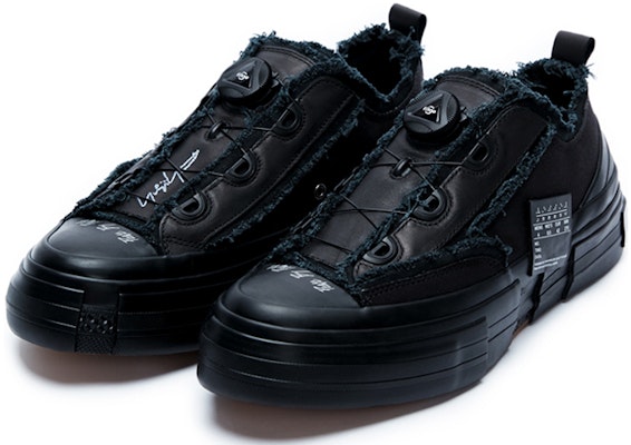xVESSEL Yohji Yamamoto x Denim Low-Top Sneakers 'Black' HD-E07-860 Lookbook xVESSEL Yohji Yamamoto x Denim Low-Top Sneakers 'Black' HD-E07-860