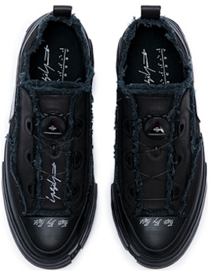xVESSEL Yohji Yamamoto x Denim Low-Top Sneakers 'Black' HD-E07-860 Purchase xVESSEL Yohji Yamamoto x Denim Low-Top Sneakers 'Black' HD-E07-860