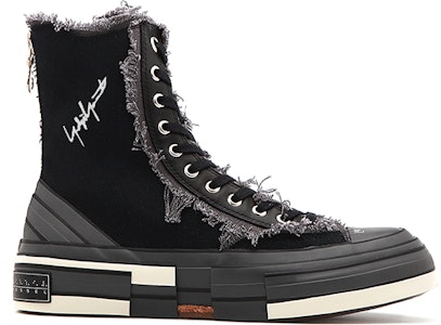 요지 야마모토 x G.O.P. 하이탑 '블랙' (xVESSEL 콜라보) FN-E03-062-1 Order 요지 야마모토 x G.O.P. 하이탑 '블랙' (xVESSEL 콜라보) FN-E03-062-1