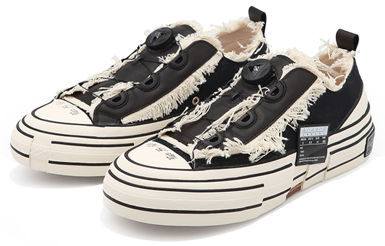 Order 山本耀司 x xVESSEL G.O.P. 低幫防滑耐磨板鞋 男女同款 黑白