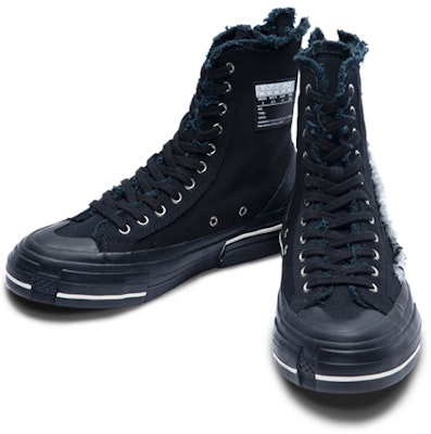 xVESSEL Yohji Yamamoto x Low 'Tassel Sequins Reflective Straps High-Top Black' FR-E05-864-1 Lookbook xVESSEL Yohji Yamamoto x Low 'Tassel Sequins Reflective Straps High-Top Black' FR-E05-864-1
