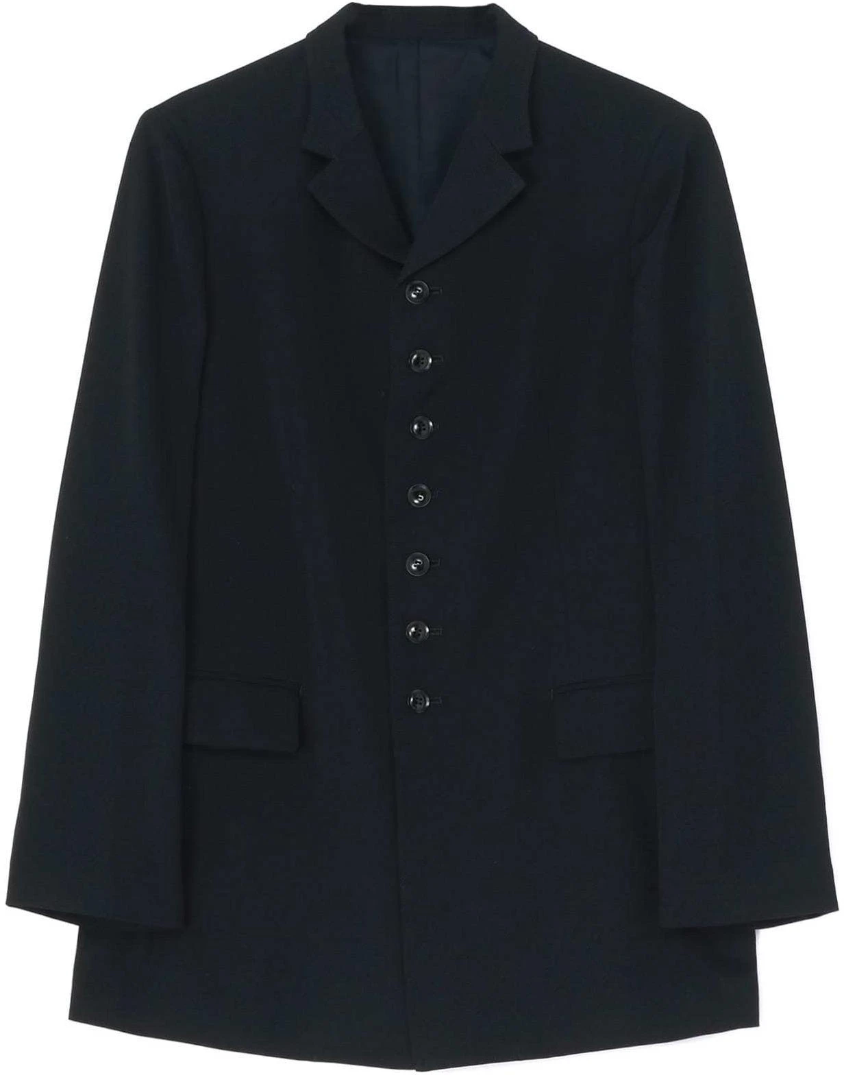 yohji-yamamoto-y-s-ss-24-solid-black-button-up-long-sleeve-jacket-unisex-ys-j41-130-1