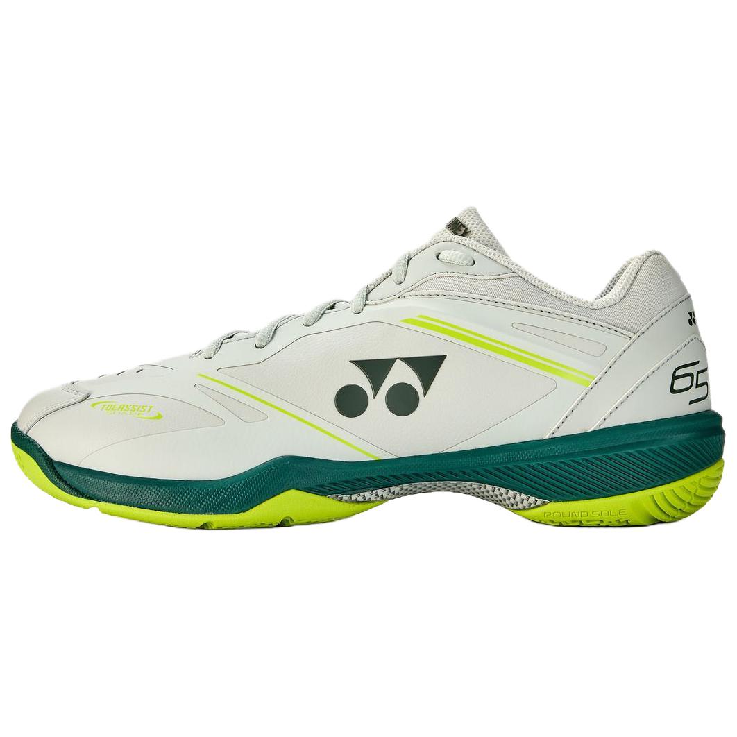 YONEX 65Z4 Wide Badminton Shoes Gray Green - Comfort & Durability. SHBVAZWEX-452