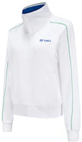 Yonex 75th Anniversary Embroidered Logo White Sports Jacket Unisex 250091BCR-011 Yonex 75th Anniversary Embroidered Logo White Sports Jacket Unisex 250091BCR-011