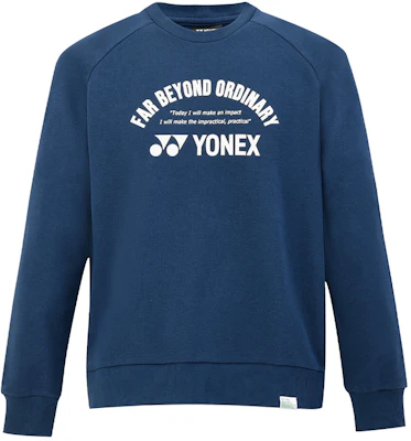 Yonex 75th Anniversary Retro Logo Sweatshirt Navy Biru Unisex Crewneck. 30072AEX-170 Buy Yonex 75th Anniversary Retro Logo Sweatshirt Navy Biru Unisex Crewneck. 30072AEX-170