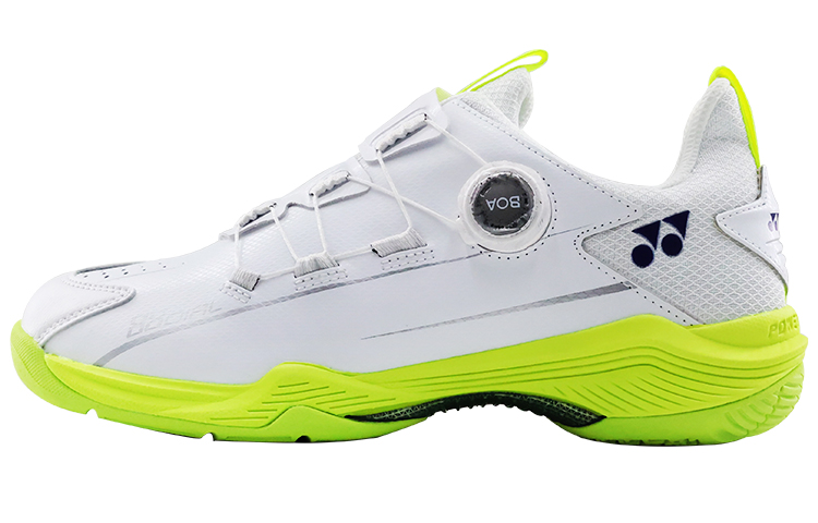 YONEX 88D Series 2nd Gen Lightweight Badminton Shoes White/Yellow/Green SHB88D2EX White, Yellow, Green.