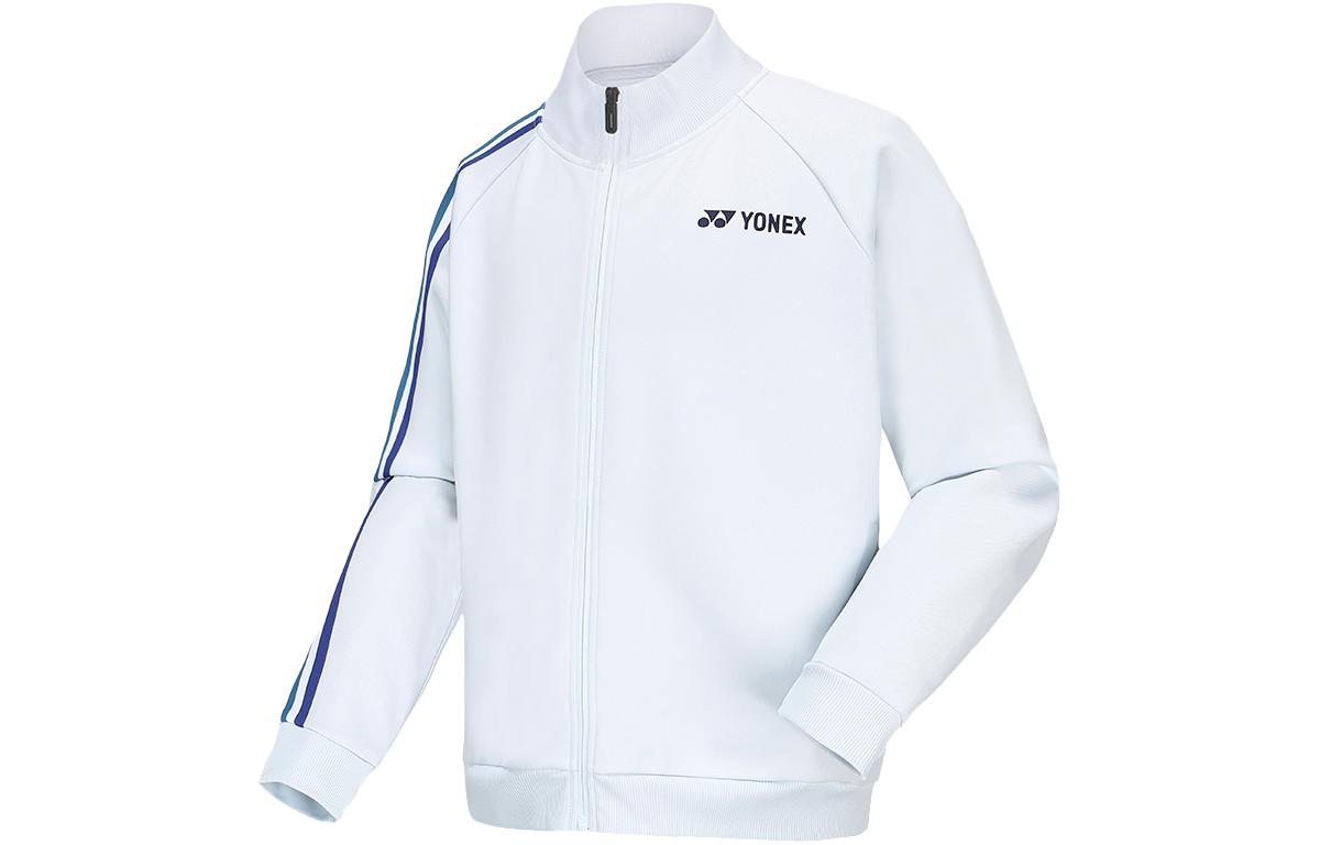 Yonex Asymmetrical Colorblock Logo Print Zip-Up Sweatshirt 150093BCR