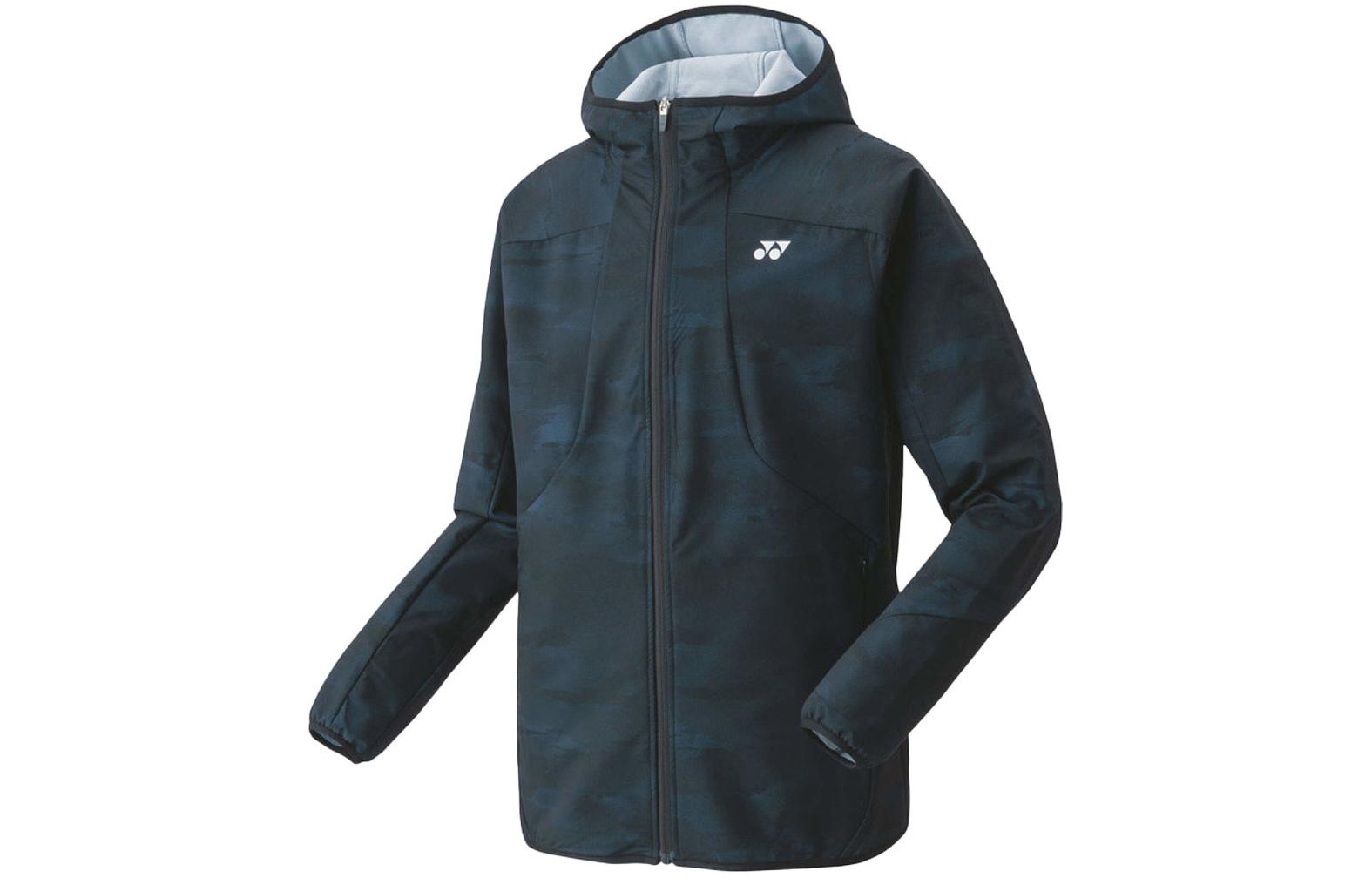 Yonex Black Camo Hooded Full-Zip Fitted Jacket 50142-007