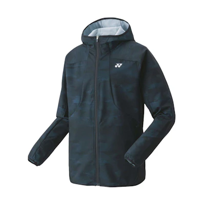 Yonex Black Camo Hooded Full-Zip Fitted Jacket 50142-007