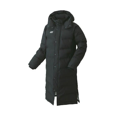 Yonex Black Hooded Long-Sleeve Jacket with Logo Print 90073-007