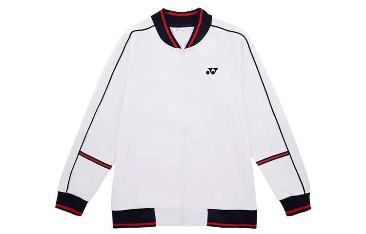 Yonex Breathable Sweat-Wicking Striped Baseball Jacket 150113BCR