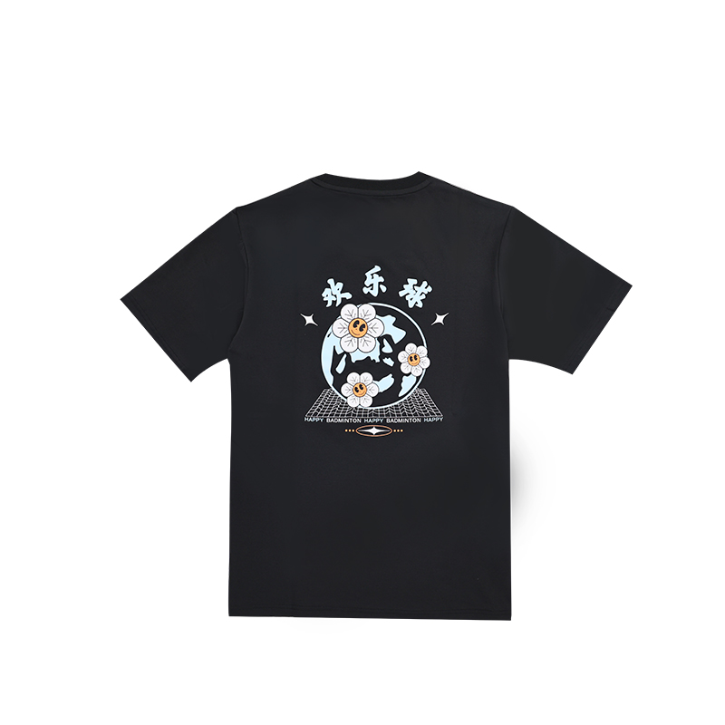 Yonex Casual Sports T-Shirt Academy Style Moisture-Wicking Graphic Tee 115294BCR