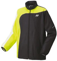 Yonex Colorblock Logo Print Long-Sleeve Jacket in Yellow 70081-608 Yonex Colorblock Logo Print Long-Sleeve Jacket in Yellow 70081-608