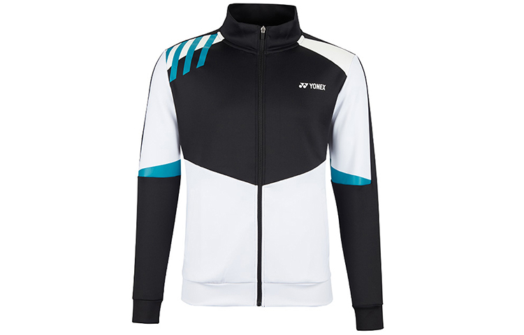 Yonex Colorblock Logo Print Training Jacket - Black 150199BCR-007