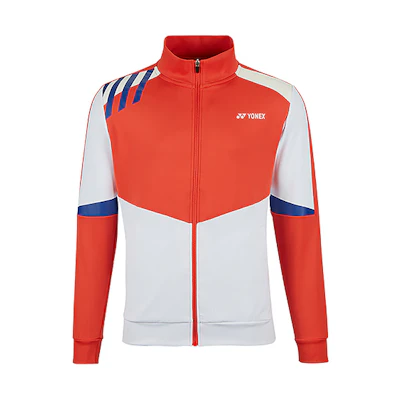 Yonex Colorblock Logo Print Training Jacket - Orange 150199BCR-380