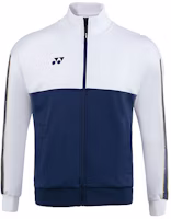 Yonex Colorblock Sports Logo Track Jacket - White 51043EX-011 Yonex Colorblock Sports Logo Track Jacket - White 51043EX-011