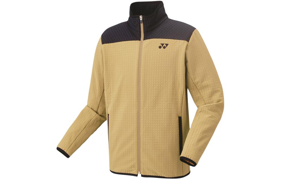 Yonex Colorblock Zip-Up Jacket Unisex Brown Long Sleeve 90075-183