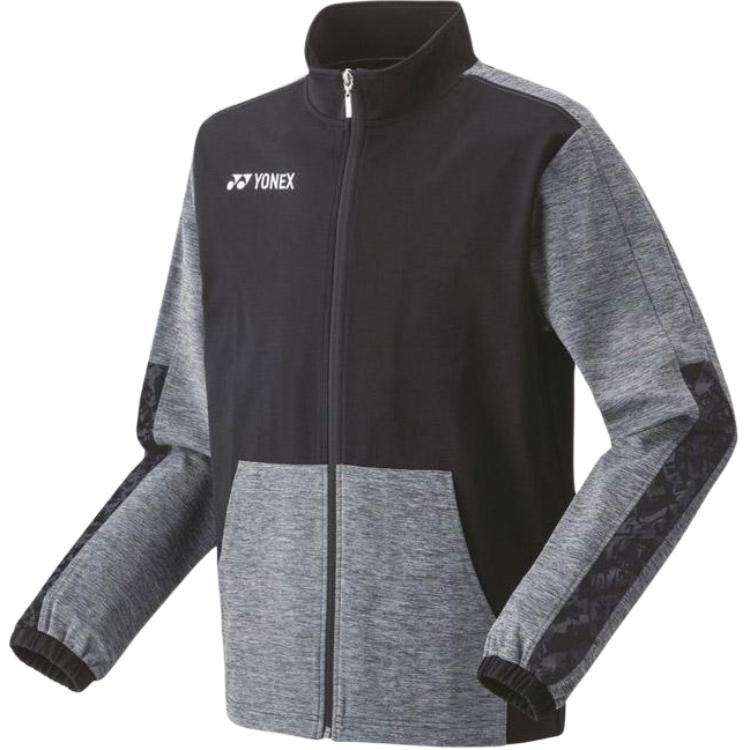 Yonex Colorblock Zip-Up Jacket Unisex Grey Long-Sleeve 50137-007